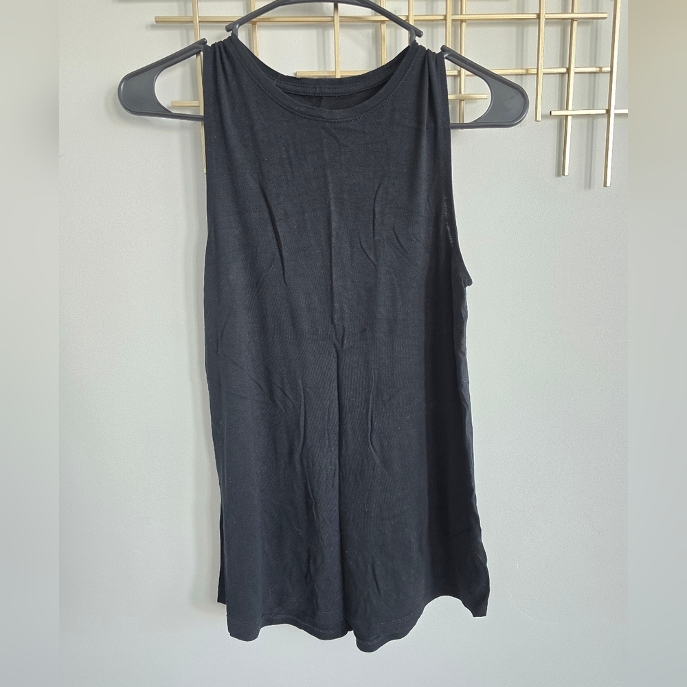 A New Day Black Tank Top Relaxed Fit​